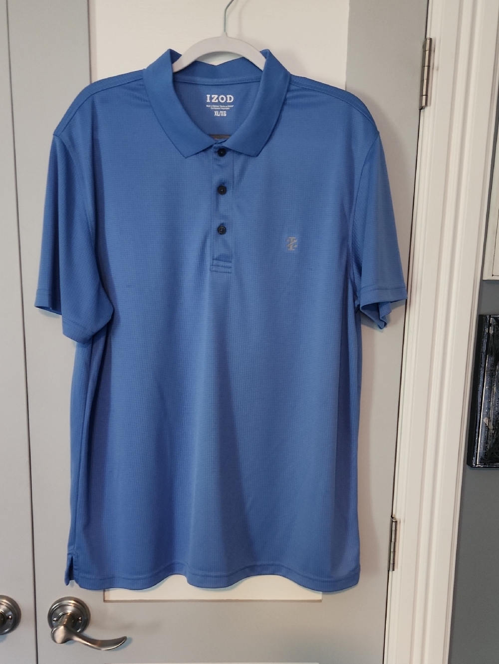 Izod Men's Light Blue Performance Polo, size XL